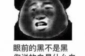 用“以白为黑”造句