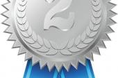用“第二名”造句